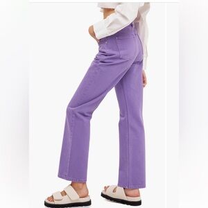 GREY LAB PURPLE JEANS . Size S